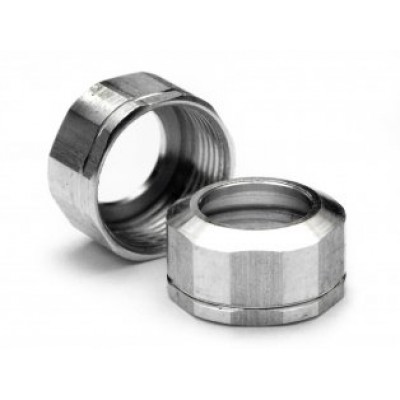 SHOCK CAP 12x0.8mm (SILVER/GROOVED/2pcs)